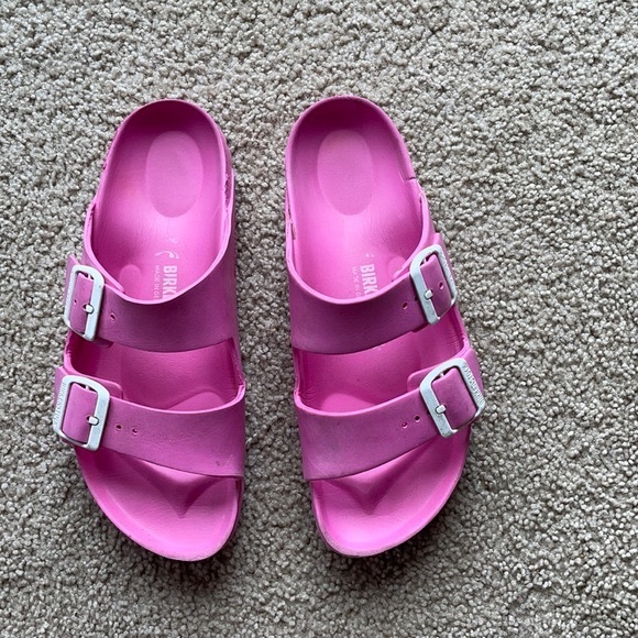 Birkenstock Shoes - Birkenstock Arizona EVA pink sandals